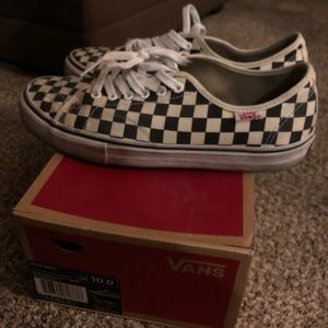 Vans AV Classic - Checkerboard Black/White